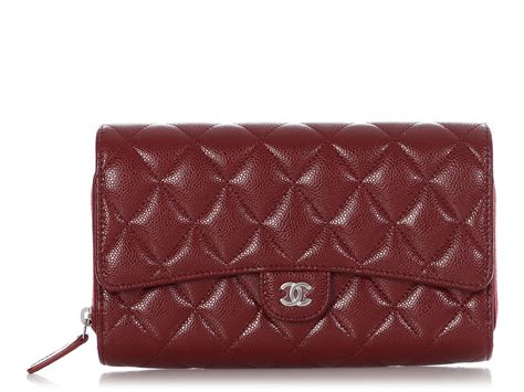 caviar clutch von chanel|Chanel Burgundy Quilted Caviar Timeless Clutch With Chain .